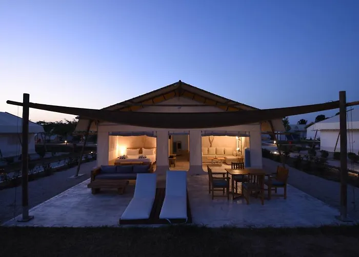 אוהל מפואר Sails On Kos Ecolux Tented Village מרמרי