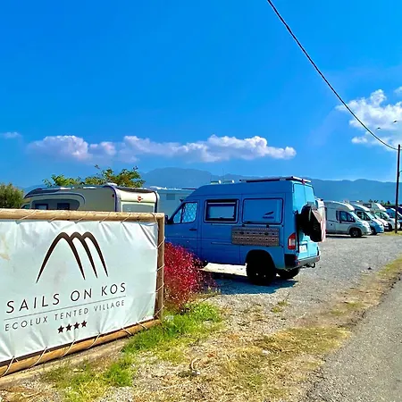 Lüks kamp alanı Sails On Kos Ecolux Tented Village